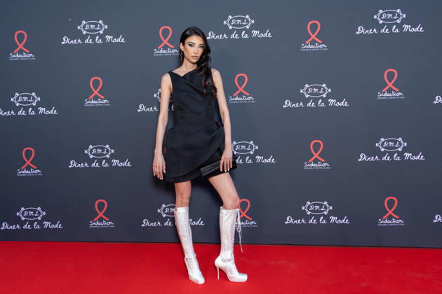 Sidaction Diner De La Mode NB Milla Lapidus attends the Sidaction Diner de la Mode as part of Paris Fashion Week at Lycee Carnot on July 09, 2026 in Paris, France. Photo by Nasser Berzane ABACAPRESS.COM Paris France  Copyright: xBerzanexNasser ABACAx