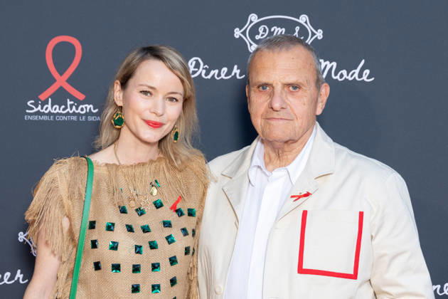 Sidaction Diner De La Mode NB Pauline de Drouas, Jean-Charles de Castelbajac attends the Sidaction Diner de la Mode as part of Paris Fashion Week at Lycee Carnot on July 09, 2026 in Paris, France. Photo by Nasser Berzane ABACAPRESS.COM Paris France  Copyright: xBerzanexNasser ABACAx