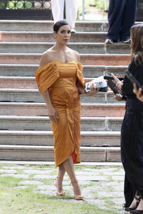 ELLE GOURMET AWARDS 2026, Cristina Pedroche attends the ELLE GOURMET AWARDS 2026, at the Italian Embassy in Madrid, July 9, 2026, Spain Madrid Spain Copyright: xAtilanoxGarciax xSOPAxImagesx photo01870