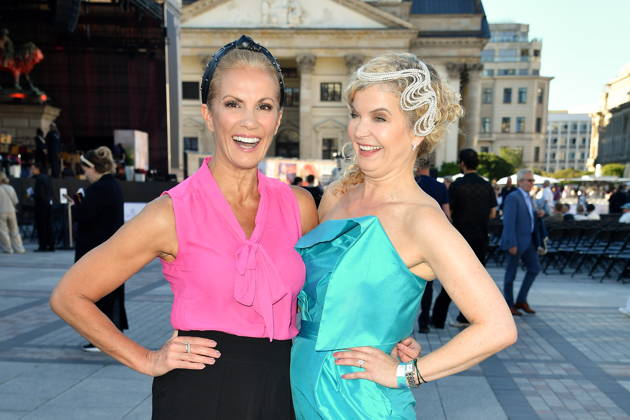 Classic Open Air - Berlin Kerstin Linnartz und Eva Imhof beim Classic Open Air auf dem Gendarmenmarkt in Berlin am 09.07.2026 Copyright: xEventpressxBerndtx