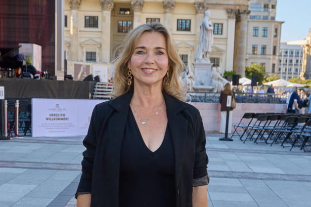 Tina Ruland - Eroeffnung des Classic Open Air auf dem Gendarmenmarkt in Berlin am 09.07.2026. Classic Open Air 2026
