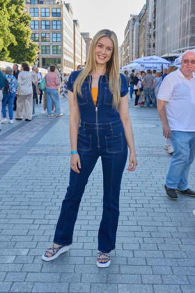 Nina Ensmann - Eroeffnung des Classic Open Air auf dem Gendarmenmarkt in Berlin am 09.07.2026. Classic Open Air 2026