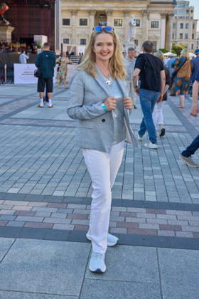 Julia Biedermann - Eroeffnung des Classic Open Air auf dem Gendarmenmarkt in Berlin am 09.07.2026. Classic Open Air 2026