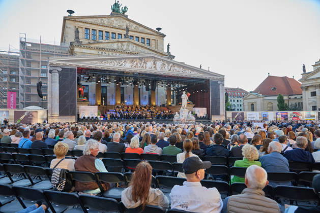 Eroeffnung des Classic Open Air auf dem Gendarmenmarkt in Berlin am 09.07.2026. Classic Open Air 2026
