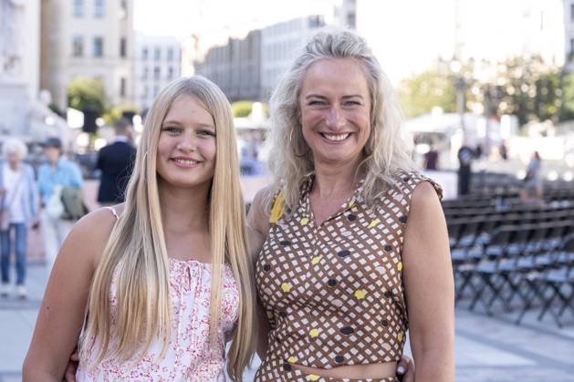 ABB CLASSIC- Eva Mona Rodekirchen mit Tochter Martha zu Gast bei der Eroeffnung des Classic Open Air 2026 am Gendarmenmarkt in Berlin am 09.07.2026 Berlin Deutschland