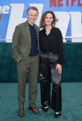 The Hawk Premiere - Los Angeles, USA LOS ANGELES, USA. July 09, 2026: Emily Deschanel & David Hornsby at the premiere for The Hawk at the Directors Village in Westwood. Los Angeles CA USA  Copyright: xPaulxSmith Featureflashx