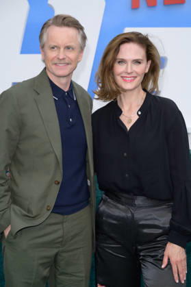 The Hawk Premiere - Los Angeles, USA LOS ANGELES, USA. July 09, 2026: Emily Deschanel & David Hornsby at the premiere for The Hawk at the Directors Village in Westwood. Los Angeles CA USA  Copyright: xPaulxSmith Featureflashx