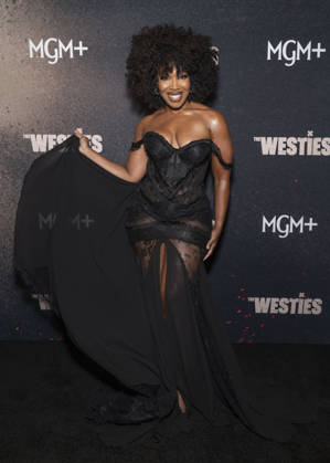 July 8, 2026, New York, New York, USA: JESSICA FRANCES DUKES attends the U.S. Premiere of The Westies by MGM at SVA Theatre in New York. 8 July 2026. New York USA - ZUMAa265 20260708_zep_a265_196 Copyright: xEricxAcquayex