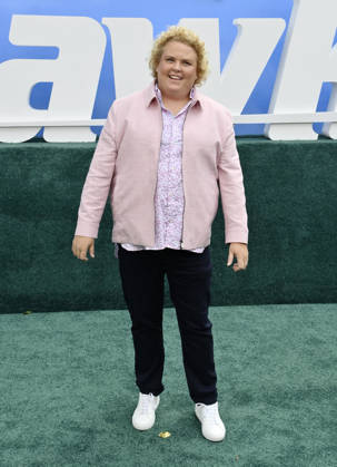 Cast member Fortune Feimster attends the premiere of the Netflix sport comedy TV series The Hawk at the Directors Village in the Westwood section of Los Angeles on Thursday, July 9, 2026. Storyline Follows Lonnie Hawkins, 2004 s top golfer, as he struggles to recapture his magic late in his career, refusing to believe he s anything other than one stroke away from golf s greatest comeback. LAP2026070945 JIMxRUYMEN