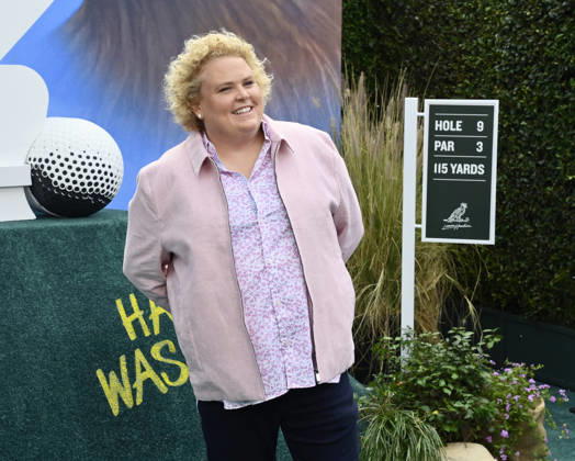 Cast member Fortune Feimster attends the premiere of the Netflix sport comedy TV series The Hawk at the Directors Village in the Westwood section of Los Angeles on Thursday, July 9, 2026. Storyline Follows Lonnie Hawkins, 2004 s top golfer, as he struggles to recapture his magic late in his career, refusing to believe he s anything other than one stroke away from golf s greatest comeback. LAP2026070946 JIMxRUYMEN