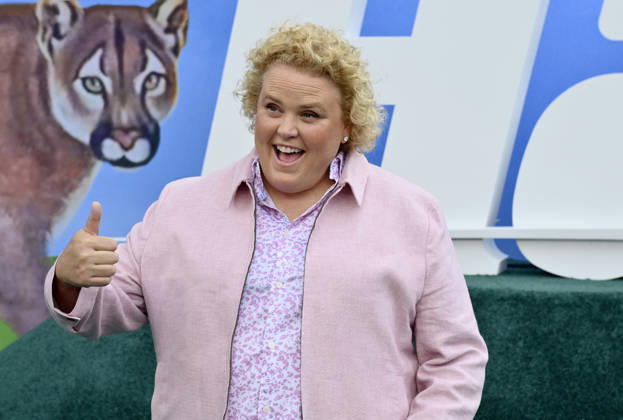 Cast member Fortune Feimster attends the premiere of the Netflix sport comedy TV series The Hawk at the Directors Village in the Westwood section of Los Angeles on Thursday, July 9, 2026. Storyline Follows Lonnie Hawkins, 2004 s top golfer, as he struggles to recapture his magic late in his career, refusing to believe he s anything other than one stroke away from golf s greatest comeback. LAP2026070950 JIMxRUYMEN