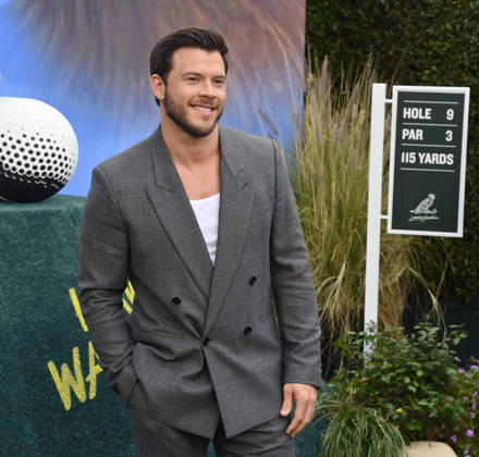 Cast member Jimmy Tatro attends the premiere of the Netflix sport comedy TV series The Hawk at the Directors Village in the Westwood section of Los Angeles on Thursday, July 9, 2026. Storyline Follows Lonnie Hawkins, 2004 s top golfer, as he struggles to recapture his magic late in his career, refusing to believe he s anything other than one stroke away from golf s greatest comeback. LAP2026070935 JIMxRUYMEN