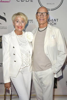 Bianca Brömme mit Ehemann Bernd Brömme bei der Sommerparty La Grande Bellezza im Restaurant Casa Bellucci. Berlin, 09.07.2026