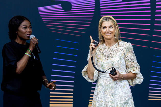 Entertainment Bilder des Tages 10-07-2026 Rotterdam Queen Maxima with Giovanca Ostania attended the opening of the NN North Sea Jazz Festival at Rotterdam Ahoy. Â  Copyright: xPPEx