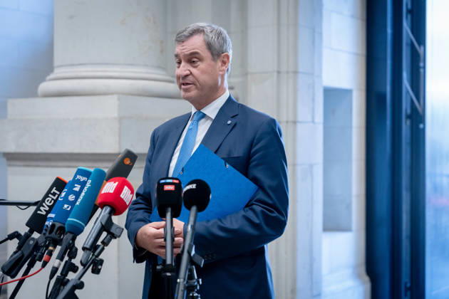 Sitzung, Bundesrat, Berlin, Ministerpräsident, Markus Söder Sitzung, Bundesrat, Berlin, Ministerpräsident, Markus Söder Berlin Berlin GER