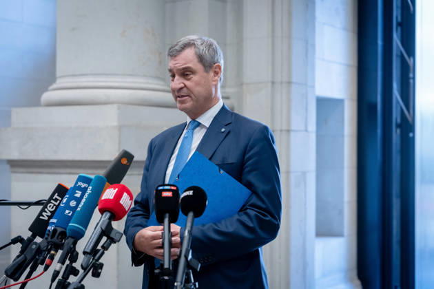 Sitzung, Bundesrat, Berlin, Ministerpräsident, Markus Söder Sitzung, Bundesrat, Berlin, Ministerpräsident, Markus Söder Berlin Berlin GER