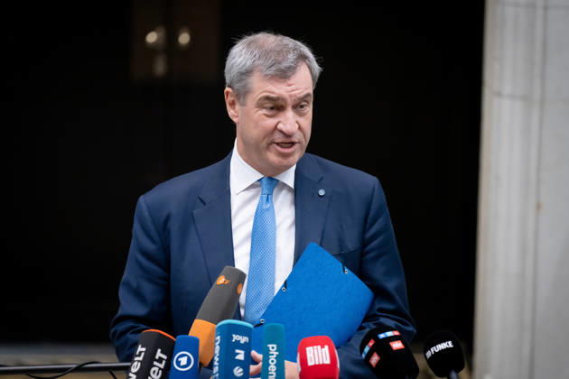 Sitzung, Bundesrat, Berlin, Ministerpräsident, Markus Söder Sitzung, Bundesrat, Berlin, Ministerpräsident, Markus Söder Berlin Berlin GER
