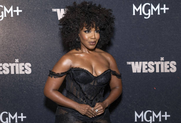 July 8, 2026, New York, Ny, United States: Jessica Frances Dukes attends MGM s The Westies Series Premiere. Held at SVA Theatre in New York. Zuma Press July 8, 2026. New York United States - ZUMAp281 20260708_zea_p281_164 Copyright: xPhotoxImagexPressx