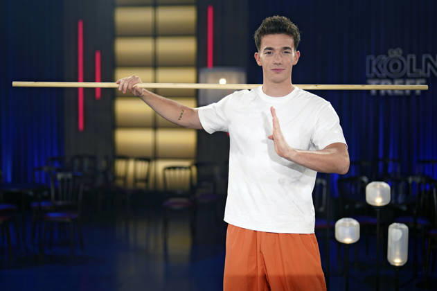 Sascha Wenk Shaolin Kid bei der Aufzeichnung der WDR-Talkshow Kölner Treff im WDR Studio BS 3. Köln, 10.07.2026