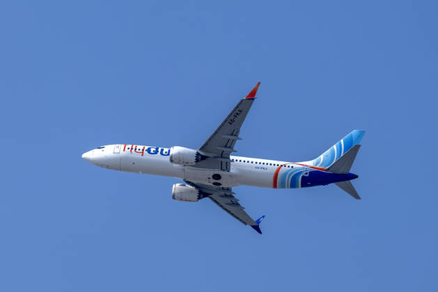 Flugzeug flydubai Boeing 737 MAX 8, A6-FKA, Dubai, Vereinigte Arabische Emirate, VAE, 26.06.2026