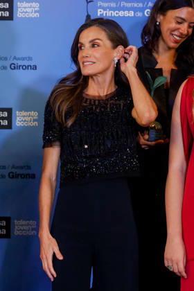 2026 Princess of Girona Awards Ceremony Presided Over by the Royal Family at the Gran Teatro del Liceu in Barcelona Queen Letizia during the solemn 2026 Princess of Girona Awards Ceremony, on July 14, 2026, in Barcelona, Catalonia, Spain. The iconic Gran Teatro del Liceu hosts this prominent institutional event presided over by Their Majesties the King and Queen, Princess Leonor, and Infanta Sofía, with the aim of recognizing the talent, innovation, and social commitment of the young award recipients JULY 14, 2026 Kike Rincó Barcelona Catalonia Barcelona Catalonia Spain Copyright: xKikexRinconx 7664696