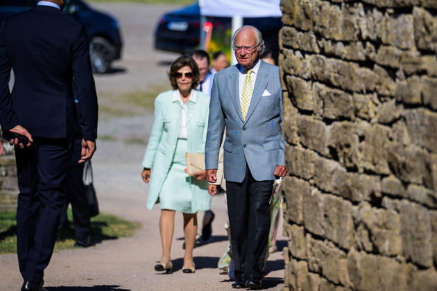 260714 Drottning Silvia och kung Carl Gustaf under utdelningen av Victoriapriset den 14 juli 2026 i Borgholm. Copyright: SUVADxMRKONJIC 1079984329st
