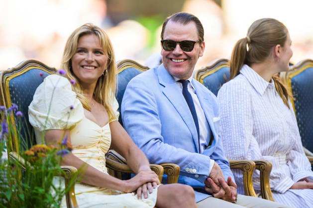 260714 Pristagaren Frida Karlsson och prins Daniel under utdelningen av Victoriapriset den 14 juli 2026 i Borgholm. Copyright: SUVADxMRKONJIC 1079984343st