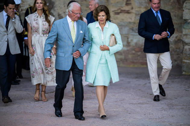 260714 Kung Carl Gustaf och drottning Silvia under utdelningen av Victoriapriset den 14 juli 2026 i Borgholm. Copyright: SUVADxMRKONJIC 1079985952st