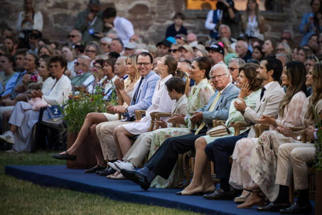 BORGHOLM, SWEDEN, July 14, 2026: Prince Daniel, Princess Estelle, Prince Oscar, Crown Princess Victoria, King Carl Gustaf, Queen Silvia, Prince Carl Philip, and Princess Sofia attended the Victoria Concert at the Borgholm Castle Ruins as part of the celebration of Crown Princess Victoria’s birthday on Öland xx Copyright: x62610x yuyQMvigXHg