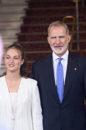 July 14, 2026, Barcelona, Cataluna, Spain: King Felipe VI of Spain, Crown Princess Leonor attends Princess of Girona awards ceremony at Gran Teatre del Liceu on July 14, 2026 in Barcelona, Spain Barcelona Spain - ZUMAg15_ 20260714_zaf_g15_006 Copyright: xJackxAbuinx
