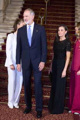 July 14, 2026, Barcelona, Cataluna, Spain: King Felipe VI of Spain, Queen Letizia of Spain, Crown Princess Leonor, Princess Sofia attends Princess of Girona awards ceremony at Gran Teatre del Liceu on July 14, 2026 in Barcelona, Spain Barcelona Spain - ZUMAg15_ 20260714_zaf_g15_009 Copyright: xJackxAbuinx