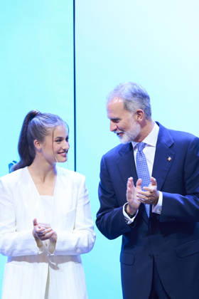 July 14, 2026, Barcelona, Cataluna, Spain: King Felipe VI of Spain, Crown Princess Leonor attends Princess of Girona awards ceremony at Gran Teatre del Liceu on July 14, 2026 in Barcelona, Spain Barcelona Spain - ZUMAg15_ 20260714_zaf_g15_044 Copyright: xJackxAbuinx