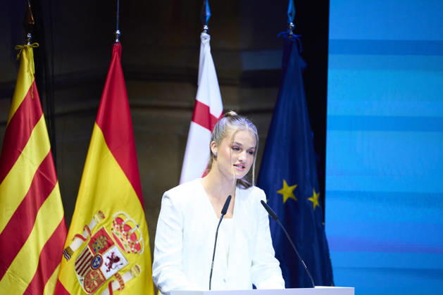 July 14, 2026, Barcelona, Cataluna, Spain: Crown Princess Leonor attends Princess of Girona awards ceremony at Gran Teatre del Liceu on July 14, 2026 in Barcelona, Spain Barcelona Spain  - ZUMAg15_ 20260714_zaf_g15_090 Copyright: xJackxAbuinx