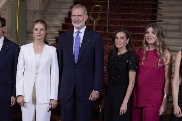 July 14, 2026, Barcelona, Barcelona, Spain: CROWN PRINCESS LEONOR of Spain, KING FELIPE VI of Spain, QUEEN LETIZIA of Spain and PRINCESS SOFIA of Spain attend the ‘Princesa De Gironaâ€⠢ Foundation Awards Barcelona Spain - ZUMAc260 20260714_zep_c260_001 Copyright: xMikexChicorrox