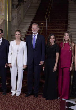 July 14, 2026, Barcelona, Barcelona, Spain: CROWN PRINCESS LEONOR of Spain, KING FELIPE VI of Spain, QUEEN LETIZIA of Spain and PRINCESS SOFIA of Spain attend the ‘Princesa De Gironaâ€⠢ Foundation Awards Barcelona Spain - ZUMAc260 20260714_zep_c260_006 Copyright: xMikexChicorrox