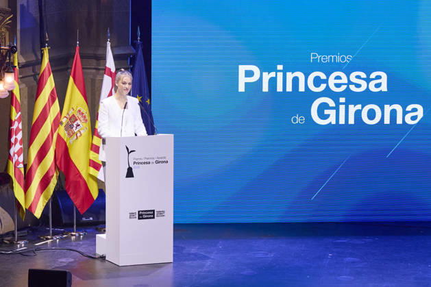 July 14, 2026, Barcelona, Barcelona, Spain: CROWN PRINCESS LEONOR attends the Ã¢â‚¬ËœPrincesa De GironaÃ¢â‚¬â ¢ Foundation Awards Barcelona Spain  - ZUMAc260 20260714_zep_c260_016 Copyright: xMikexChicorrox