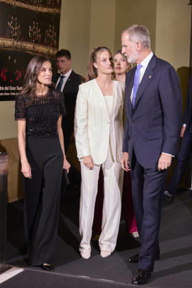 July 14, 2026, Barcelona, Barcelona, Spain: CROWN PRINCESS LEONOR of Spain, KING FELIPE VI of Spain, QUEEN LETIZIA of Spain and PRINCESS SOFIA of Spain attend the ‘Princesa De Gironaâ€⠢ Foundation Awards Barcelona Spain - ZUMAc260 20260714_zep_c260_008 Copyright: xMikexChicorrox