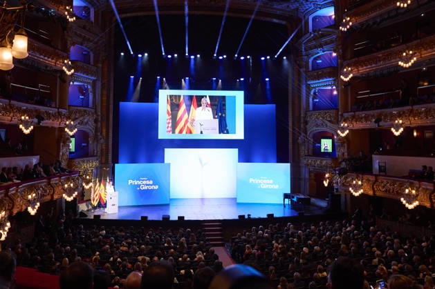 July 14, 2026, Barcelona, Barcelona, Spain: CROWN PRINCESS LEONOR attends the Ã¢â‚¬ËœPrincesa De GironaÃ¢â‚¬â ¢ Foundation Awards Barcelona Spain  - ZUMAc260 20260714_zep_c260_024 Copyright: xMikexChicorrox