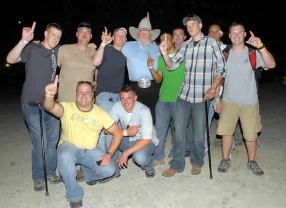 Charlie Daniels Meets Marines in NC Sep 22, 2007 - Roanoke Rapids, North Carolina, USA - Legendary Musician CHARLIE DANIELS takes time before his concert at The Carolina Crossroads to meet with wounded United States Marines from Camp Lejeune Marine Corps Base located in Jacksonville, NC. The U.S. Marines are members of the Wounded Warriors group that consist of Marines that have been wounded in combat in Afghanistan and Iraq wars. Charlie Daniels took time to meet with each one and pose for a group picture before taking the stage that evening. Copyright: xJasonxMoorex