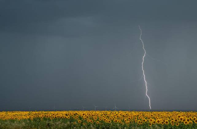 GEWITTER ÜBER THÜRINGEN ** NUR FÜR REDAKTIONELLE ZWECKE ** EDITORIAL USE ONLY **<p>17 07 2026-Bechstedt Wagd: Gewitter verbunden mit Starkregen ziehen am Nachmittag über Thüringen, wie hier über Bechstedt Wagd gesehen. ( Deutschland Thueringen Bechstedt Wagd Copyright: SaschaxFromm