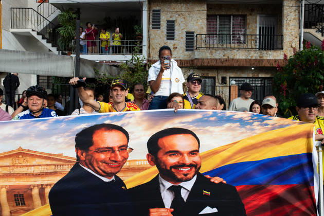 July 20, 2026, Medellin, Antioquia, Colombia: Colombia s president-elect Abelardo De la Espriella takes part during the Independence Day of Colombia military parade in Medellin, Colombia on July 20, 2026. Medellin Colombia - ZUMAvp1_ 20260720_zia_vp1_007 Copyright: xCamiloxMorenox