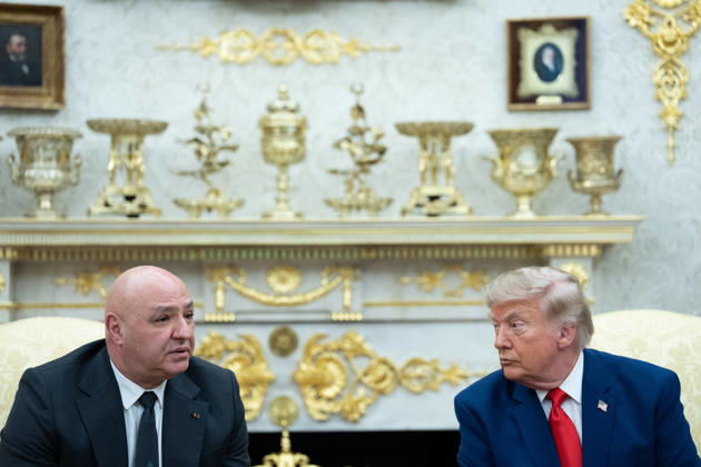 July 21, 2026, Washington, District Of Columbia, USA: United States President Donald J Trump meets with President Joseph Aoun of the Republic of Lebanon in the Oval Office of the White House in Washington, DC, USA, on Tuesday, July 21, 2026. Aoun is in Washington to present a proposal designed to disarm the Iran-backed militant group Hezbollah and secure Israel s withdrawal from Lebanon Washington USA - ZUMAs152 20260721_faa_s152_031 Copyright: xAaronxSchwartzx-xPoolxviaxCNPx