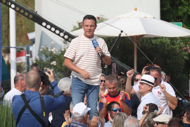 Stefan Mross in der ARD TV-Show Immer wieder sonntags im Europa-Park. Rust, 19.07.2026 Copyright: xAgenturxMatthiasxWehnertx xM.xGränzdörferx