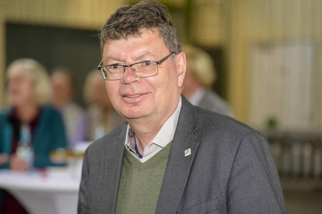 22.07.2026,Pressetermin, Übergabe des Fördermittelbescheids für das Projekt AWO Wir-Garten im Zukunftsgarten der IGA 2027 Horst Fischer ist Geschäftsführer der IGA 2027 Dortmund Kokerei Hansa, Emscherallee 11, NRW Deutschland