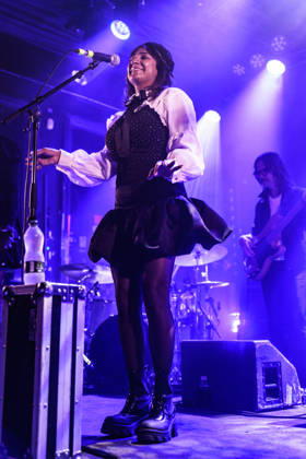 Say She She perform in Brighton Concorde 2 Brighton, East Sussex, UK on 29 July 2026 Nya Brown, Piya Malik and Sabrina Cunningham of Say She She perform on stage, Credit:Andy Sturmey Andrew Sturmey - B1114 Avalon United Kingdom, East Sussex, Brighton  Copyright: xAndyxSturmeyx xAndrewxSturmeyx-xB1114x xAvalonx 1119655279