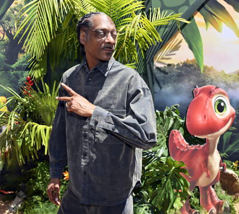 Cast member Snoop Dogg attends the global premiere of the computer animated animal adventure Paw Patrol: The Dino Movie at the Paramount Picture Studio lot in Los Angeles on Sunday, August 2, 2026. Storyline: The Paw Patrol lands on a mysterious dinosaur island after a storm, where they meet Rex, a stranded pup. When Humdinger s reckless mining triggers a volcano, the team faces their biggest rescue mission yet to save the island.  LAP2026080224 JIMxRUYMEN