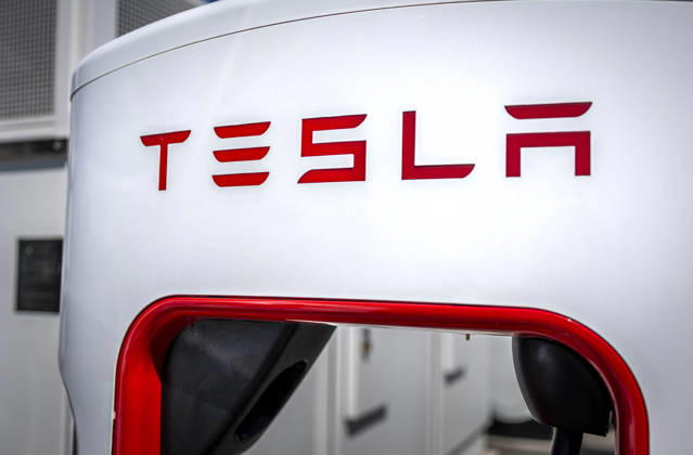 Ein Tesla-Supercharger bei Herzsprung, 08.08.2026. Berlin Deutschland Copyright: xYonaxElsnerx