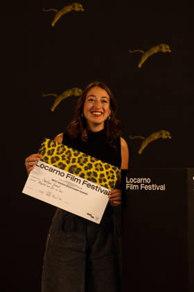 August 15, 2026, Locarno, Switzerland: Charlyne Genoud Best Swiss Newcomer awards photocall 79th Locarno Film Festival Locarno Switzerland - ZUMAf197 20260815_zep_f197_005 Copyright: xLucaxFazzolarix