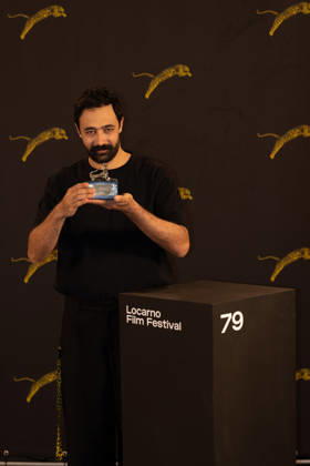 August 15, 2026, Locarno, Switzerland: Mahmoud Assi Pardino dÃ¢â‚¬â ¢argento award photocall 79th Locarno Film Festival Locarno Switzerland  - ZUMAf197 20260815_zep_f197_009 Copyright: xLucaxFazzolarix