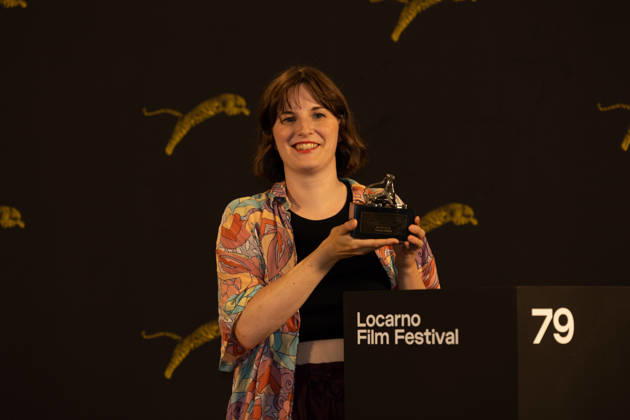 August 15, 2026, Locarno, Switzerland: Patrizia Stro¼bin Pardino dâ€⠢argento award photocall 79th Locarno Film Festival Locarno Switzerland - ZUMAf197 20260815_zep_f197_010 Copyright: xLucaxFazzolarix